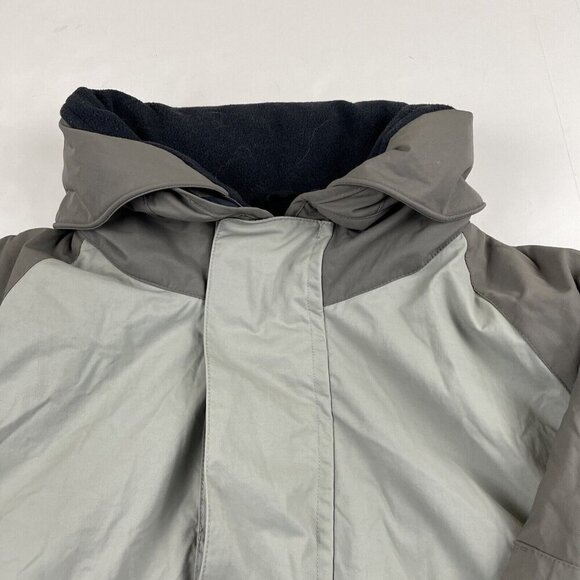 Nautica Sports Classic NS 83 Mens Size XL Fleece Lined Two Tone Coat Full Zip - Picture 10 of 10